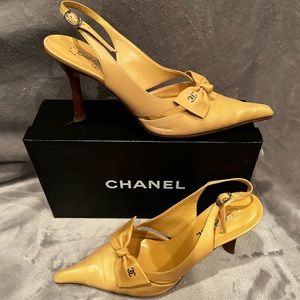 Authentic Chanel Slingback’s